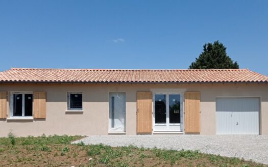 Maison neuve en cours de construction 81m² avec terrain