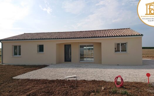 Maison neuve 83m² habitable avec terrain