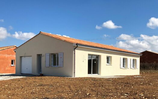 Maison neuve T4 94m² + garage avec terrain