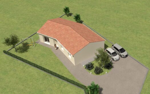 Maison neuve disponible avec terrain