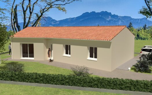 Maison neuve disponible avec terrain