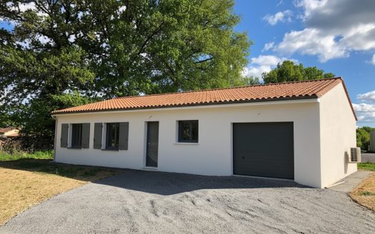 Maison T3 75m² avec garage