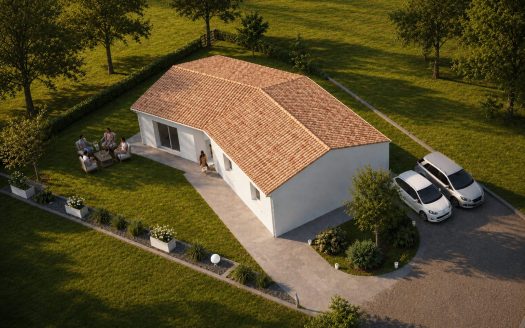Maison neuve disponible avec terrain