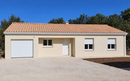 Maison neuve en cours de construction